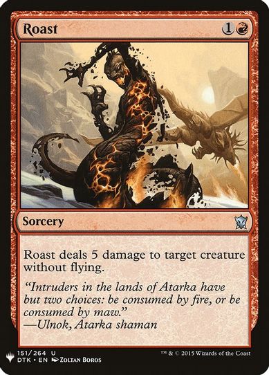 Roast (151) [Mystery Booster Cards]
