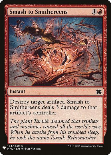 Smash to Smithereens (124) [Mystery Booster Cards]