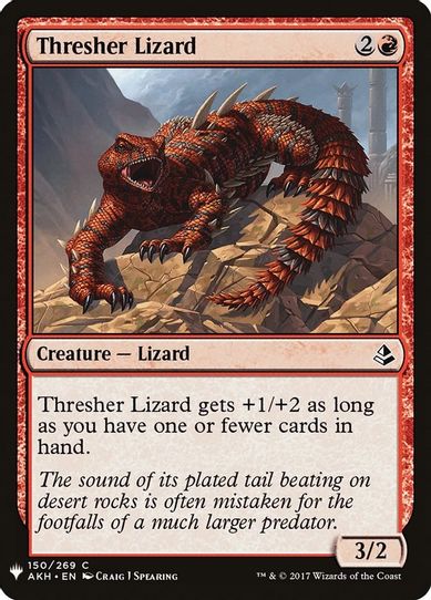 Thresher Lizard (150) [Mystery Booster Cards]