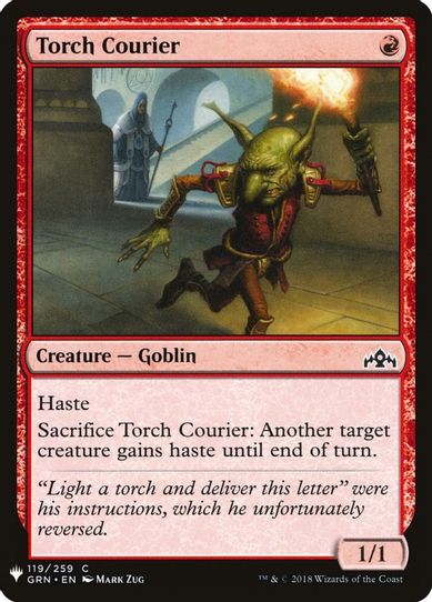 Torch Courier (119) [Mystery Booster Cards]