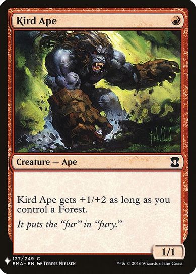 Kird Ape (137) [Mystery Booster Cards]