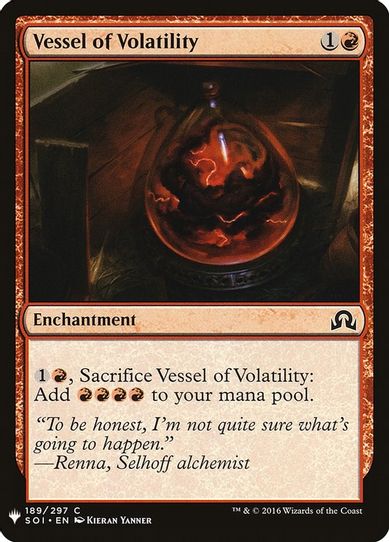 Vessel of Volatility (189) [Mystery Booster Cards]