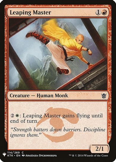 Leaping Master (114) [Mystery Booster Cards]