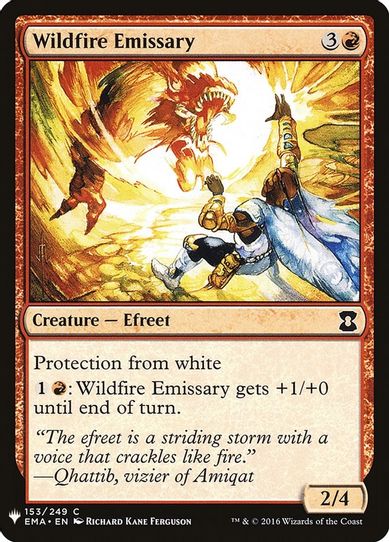 Wildfire Emissary (153) [Mystery Booster Cards]
