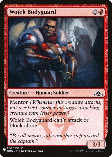 Wojek Bodyguard (120) [Mystery Booster Cards]