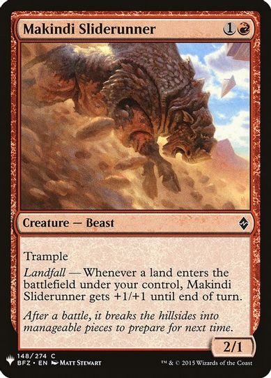 Makindi Sliderunner (148) [Mystery Booster Cards]