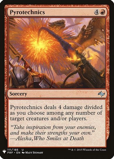 Pyrotechnics (111) [Mystery Booster Cards]