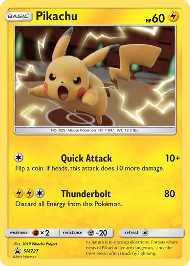 Pikachu - SM (SM227) [SM Promos]