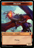 Dragon // Zombie Double-Sided Token (2 // 6) [Magic Game Night 2019]