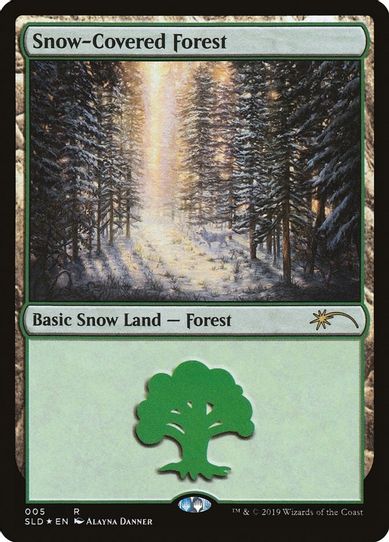Snow-Covered Forest (5) [Secret Lair Drop Series]