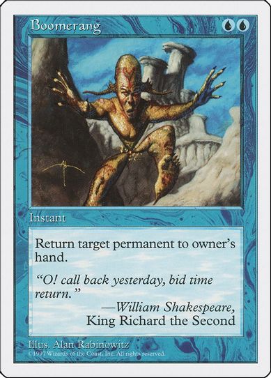 Boomerang [Fifth Edition]