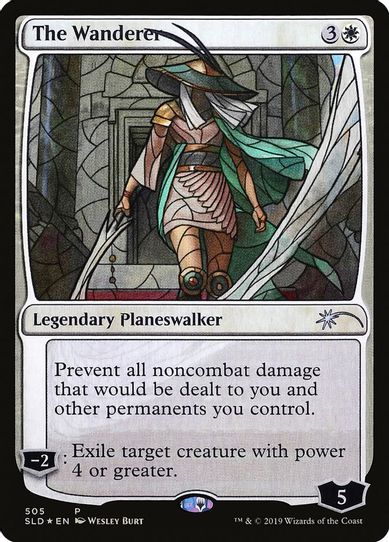 The Wanderer (Stained Glass) (505) [Secret Lair Drop Series]