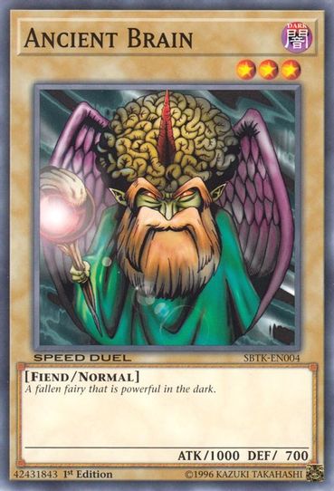 Ancient Brain (SBTK-EN004) [Speed Duel: Trials of the Kingdom]