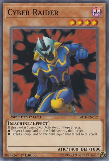 Cyber Raider (SBTK-EN012) [Speed Duel: Trials of the Kingdom]