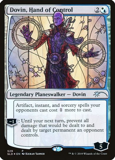 Dovin, Hand of Control (Stained Glass) (529) [Secret Lair Drop Series]