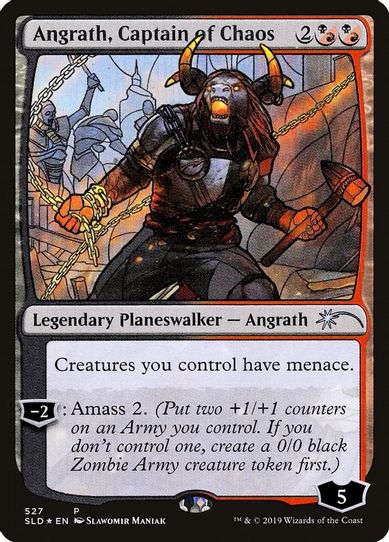 Angrath, Captain of Chaos (Stained Glass) (527) [Secret Lair Drop Series]