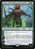Nissa, Who Shakes the World (Stained Glass) (518) [Secret Lair Drop Series]