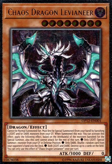 Chaos Dragon Levianeer (OP12-EN001) [OTS Tournament Pack 12]