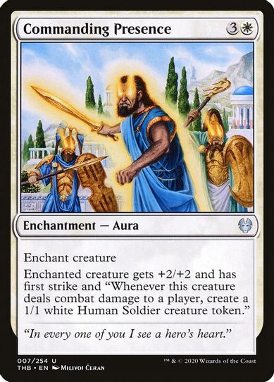 Commanding Presence (7) [Theros Beyond Death]