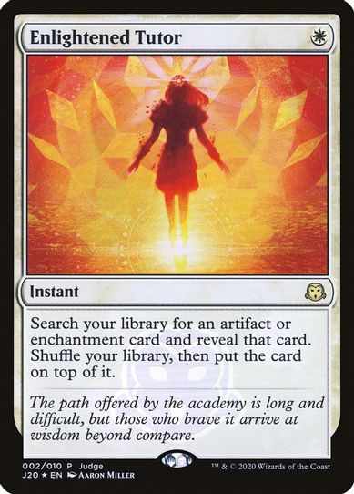 Enlightened Tutor (2) [Judge Promos]