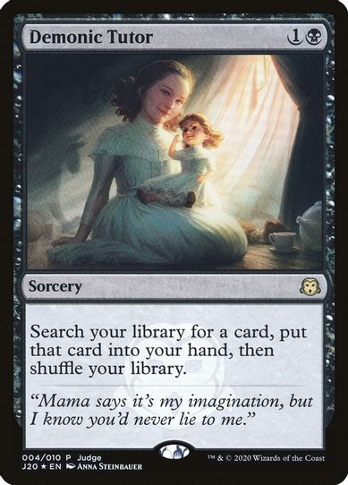 Demonic Tutor (J) (4) [Judge Promos]