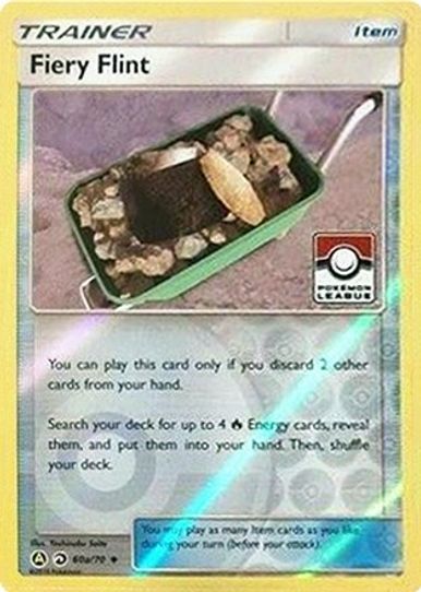 Fiery Flint 60a/70 (League Promo) [League & Championship Cards]