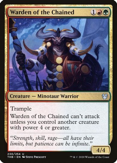 Warden of the Chained (230) [Theros Beyond Death]