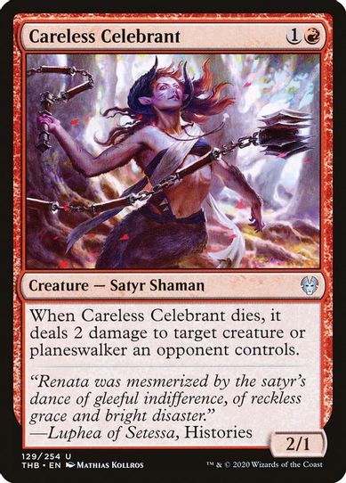 Careless Celebrant (129) [Theros Beyond Death]