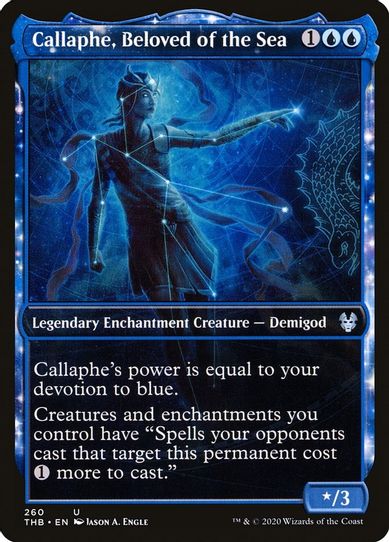 Callaphe, Beloved of the Sea (Showcase) (260) [Theros Beyond Death]
