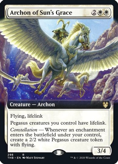 Archon of Sun's Grace (Extended Art) (298) [Theros Beyond Death]