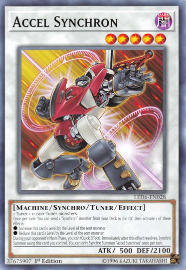 Accel Synchron (LED6-EN028) [Legendary Duelists: Magical Hero]