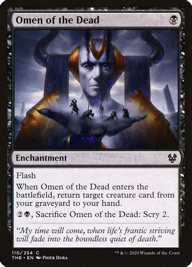 Omen of the Dead (110) [Theros Beyond Death]