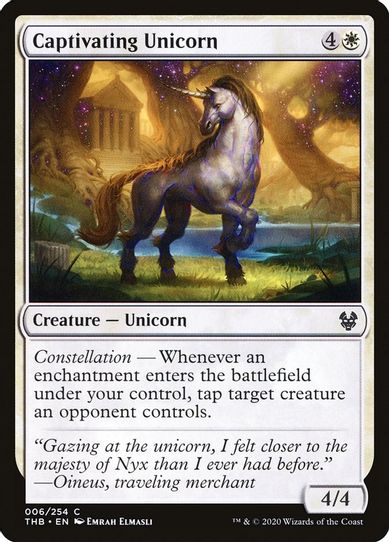 Captivating Unicorn (6) [Theros Beyond Death]