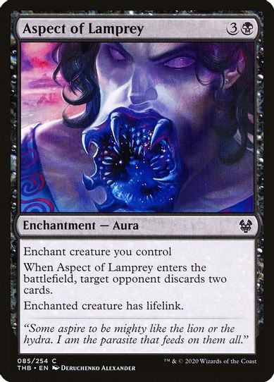 Aspect of Lamprey (85) [Theros Beyond Death]