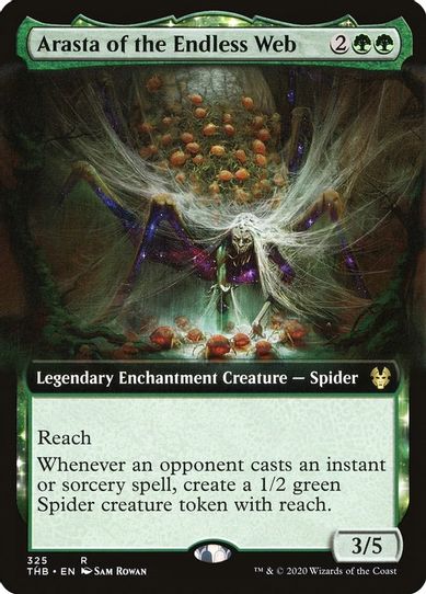 Arasta of the Endless Web (Extended Art) (325) [Theros Beyond Death]
