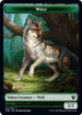 Wolf Token (11) [Theros Beyond Death]