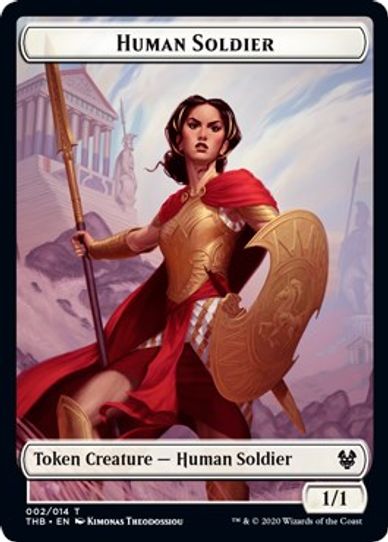Human Soldier Token (2) [Theros Beyond Death]