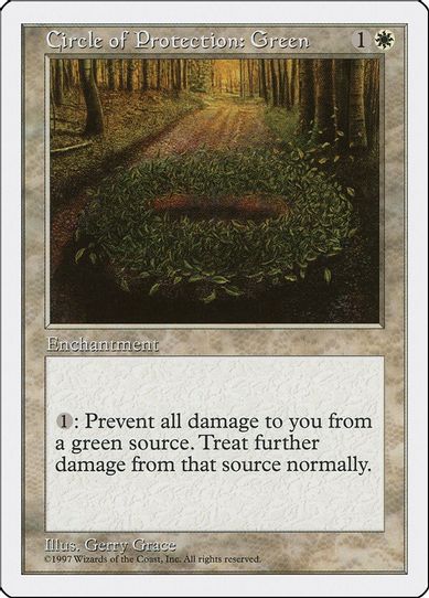 Circle of Protection: Green [Fifth Edition]
