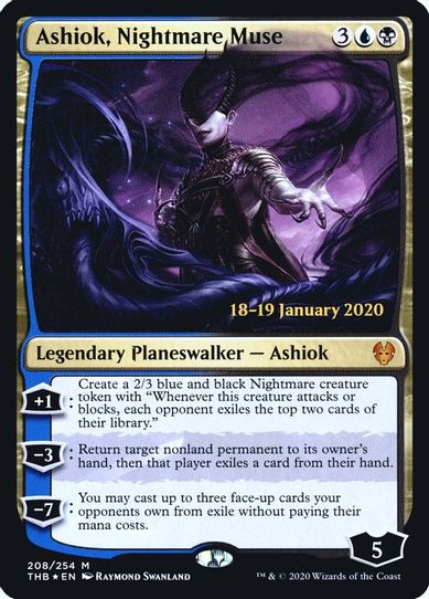 Ashiok, Nightmare Muse (208) [Prerelease Cards]