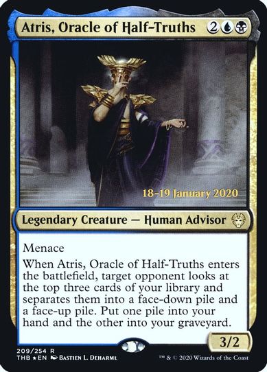 Atris, Oracle of Half-Truths (209) [Prerelease Cards]