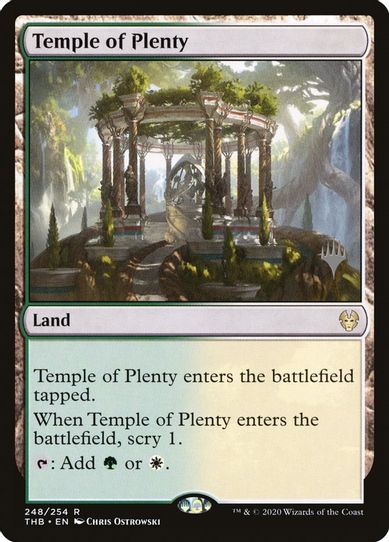 Temple of Plenty (248) [Promo Pack: Theros Beyond Death]