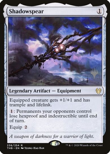 Shadowspear (236) [Promo Pack: Theros Beyond Death]