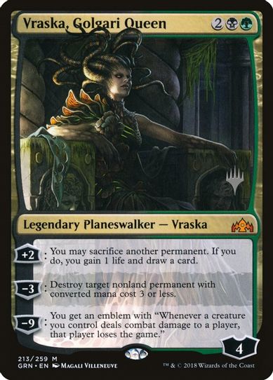 Vraska, Golgari Queen (213) [Promo Pack: Theros Beyond Death]