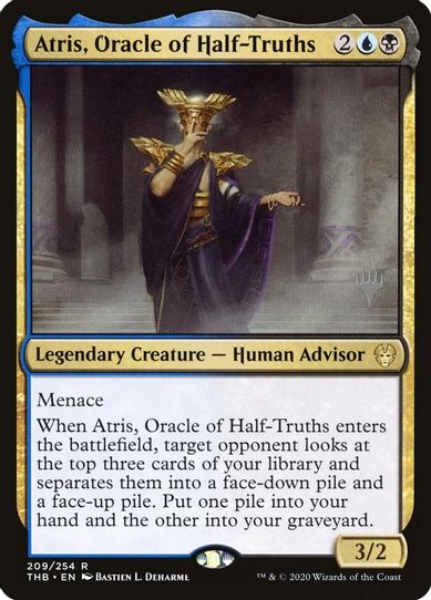 Atris, Oracle of Half-Truths (209) [Promo Pack: Theros Beyond Death]