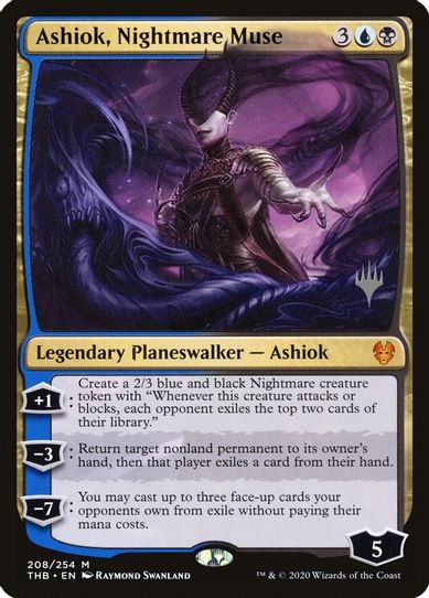 Ashiok, Nightmare Muse (208) [Promo Pack: Theros Beyond Death]