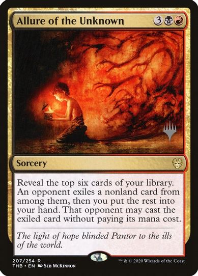 Allure of the Unknown (207) [Promo Pack: Theros Beyond Death]