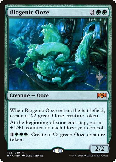 Biogenic Ooze (122) [Promo Pack: Theros Beyond Death]