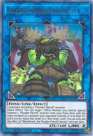 Blackbeard, the Plunder Patroll Captain (IGAS-EN089) [Ignition Assault]