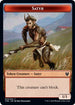 Satyr // Nightmare Double-sided Token [Theros Beyond Death]