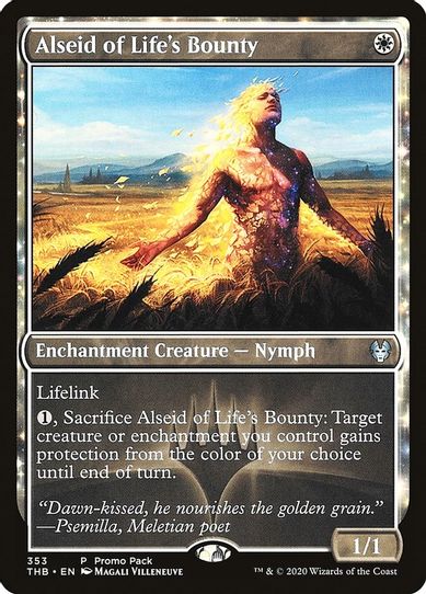 Alseid of Life's Bounty (353) [Promo Pack: Theros Beyond Death]